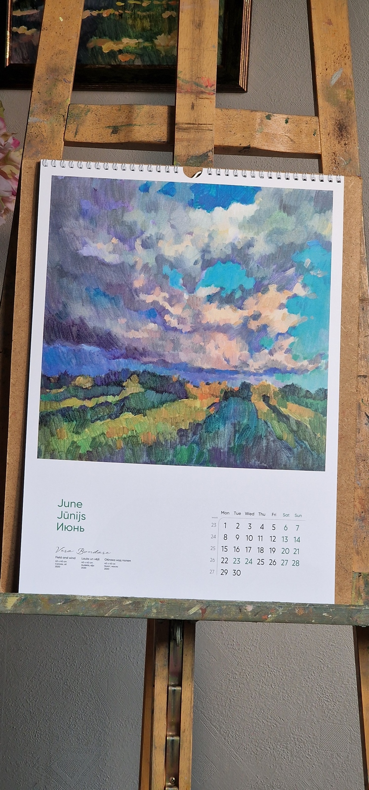 2026 Fine Art Wall Calendar by Vera Bondare VBM251028 20251028 115226 2026  Fine Art Wall Calendar by Vera Bondare - Image 8