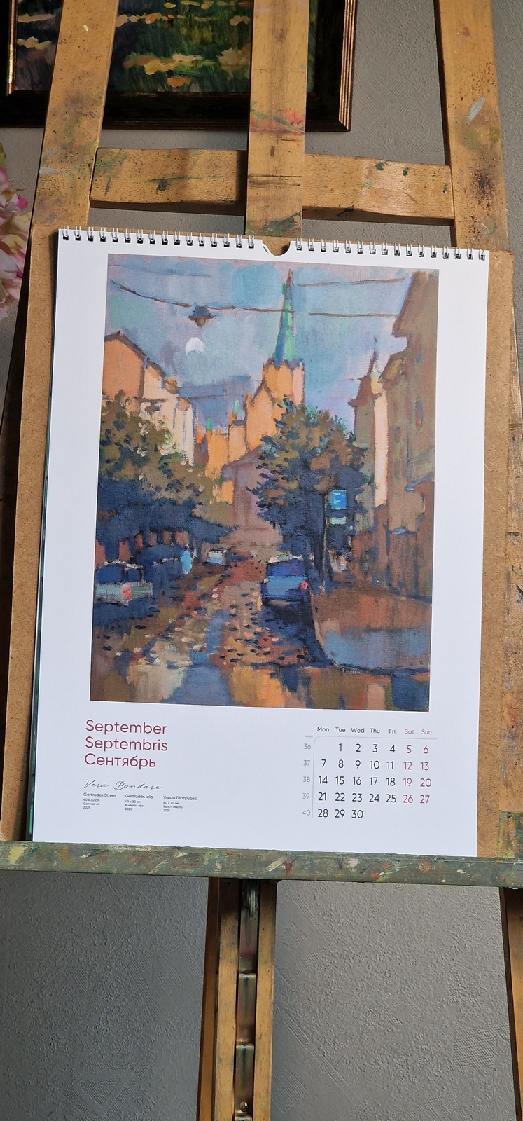 2026 Fine Art Wall Calendar by Vera Bondare VBM251028 20251028 115310 2026  Fine Art Wall Calendar by Vera Bondare - Image 11