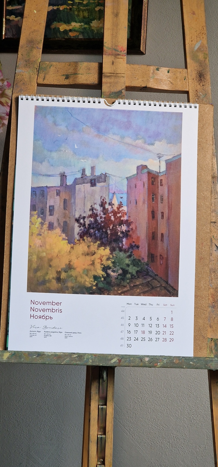 2026 Fine Art Wall Calendar by Vera Bondare VBM251028 20251028 115346 2026  Fine Art Wall Calendar by Vera Bondare - Image 13