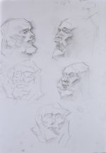 Plaster head
