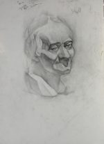 Plaster head of Walter