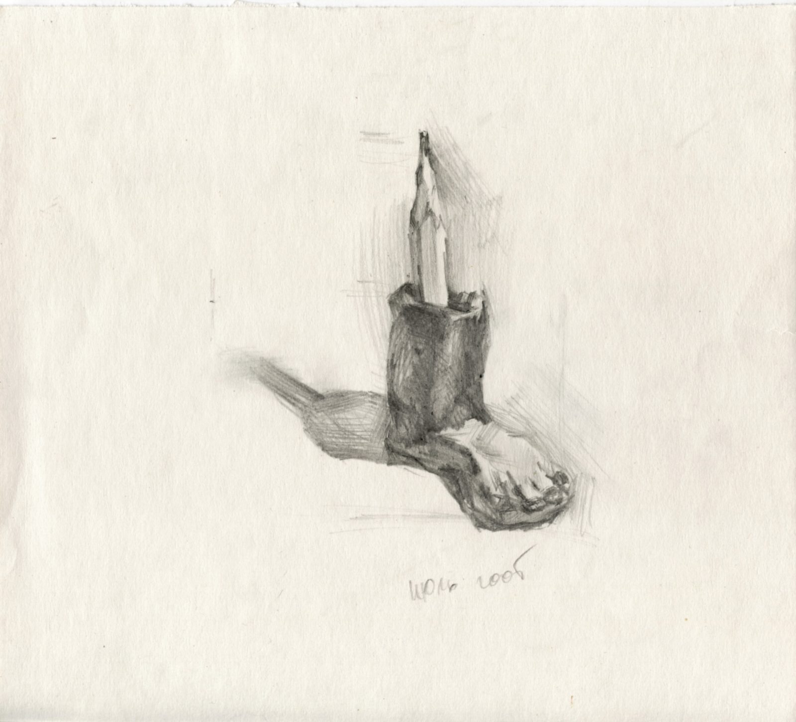 Pencil in a vase