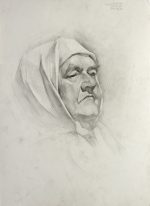 Woman in a headscarf