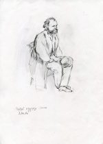 copy, Monet on a chair