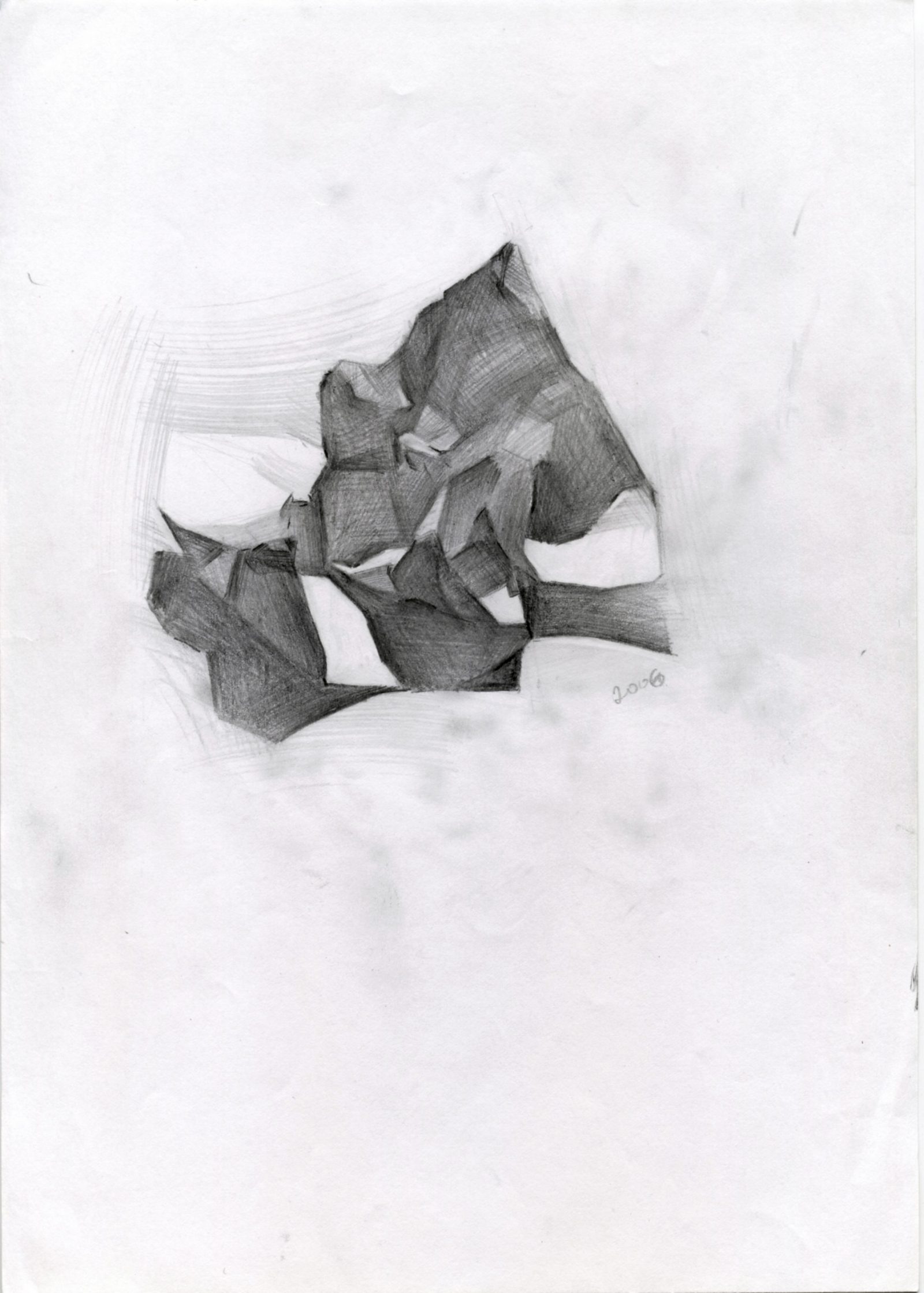 Crumpled paper