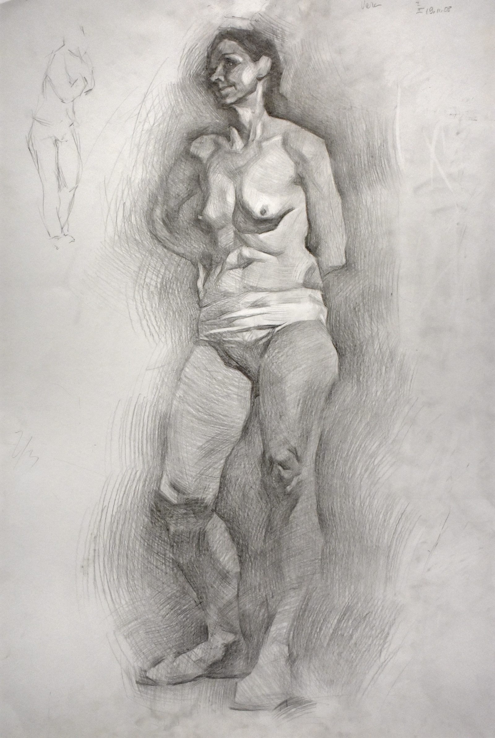 Nude model