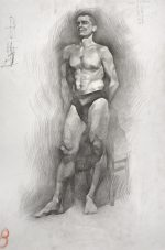Nude model