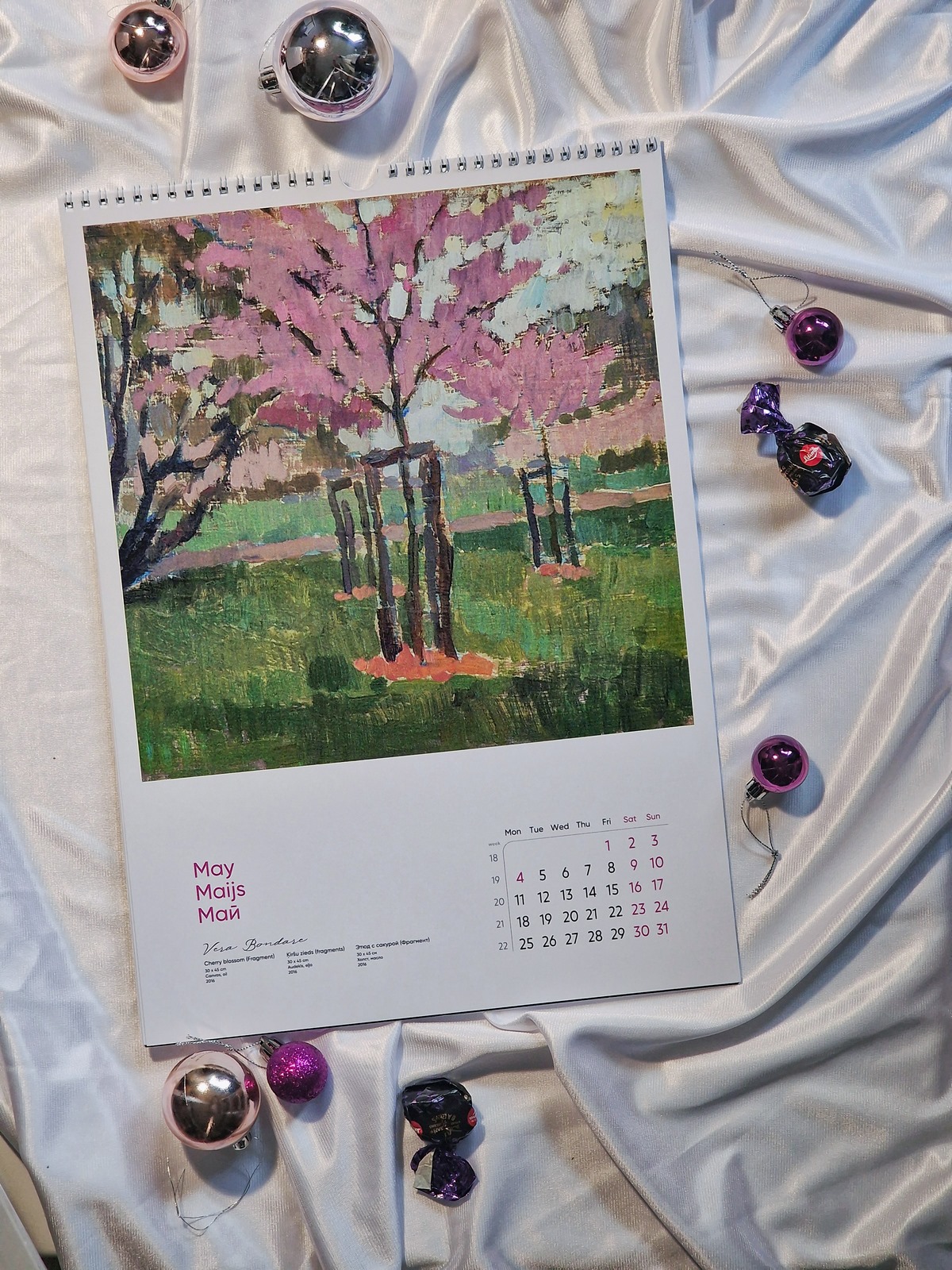 2026 Fine Art Wall Calendar by Vera Bondare VBM251028 M251028 5 2026 Fine Art Wall Calendar by Vera Bondare - Image 6