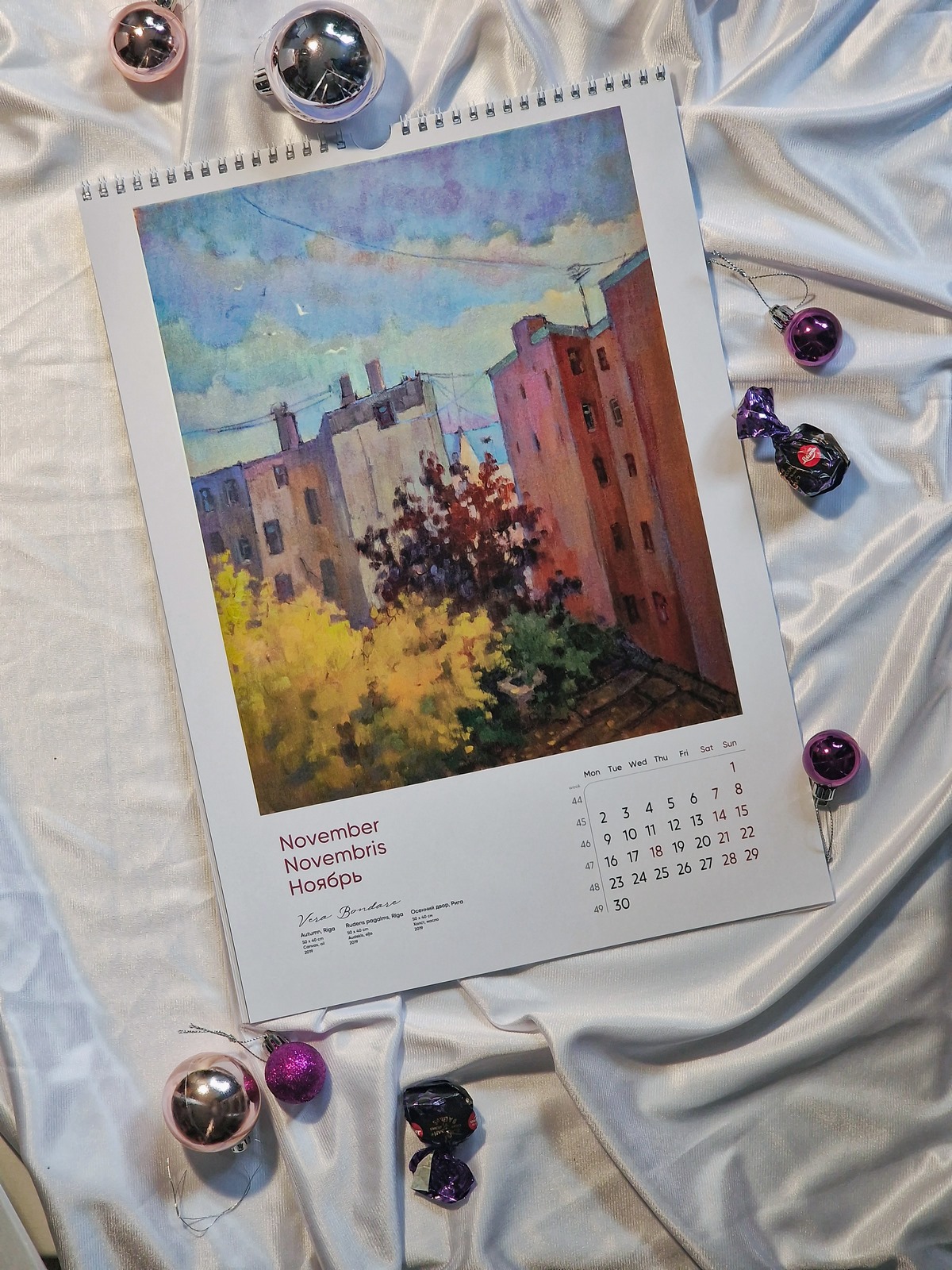 2026 Fine Art Wall Calendar by Vera Bondare VBM251028 M251028 a11 2026 Fine Art Wall Calendar by Vera Bondare - Image 12