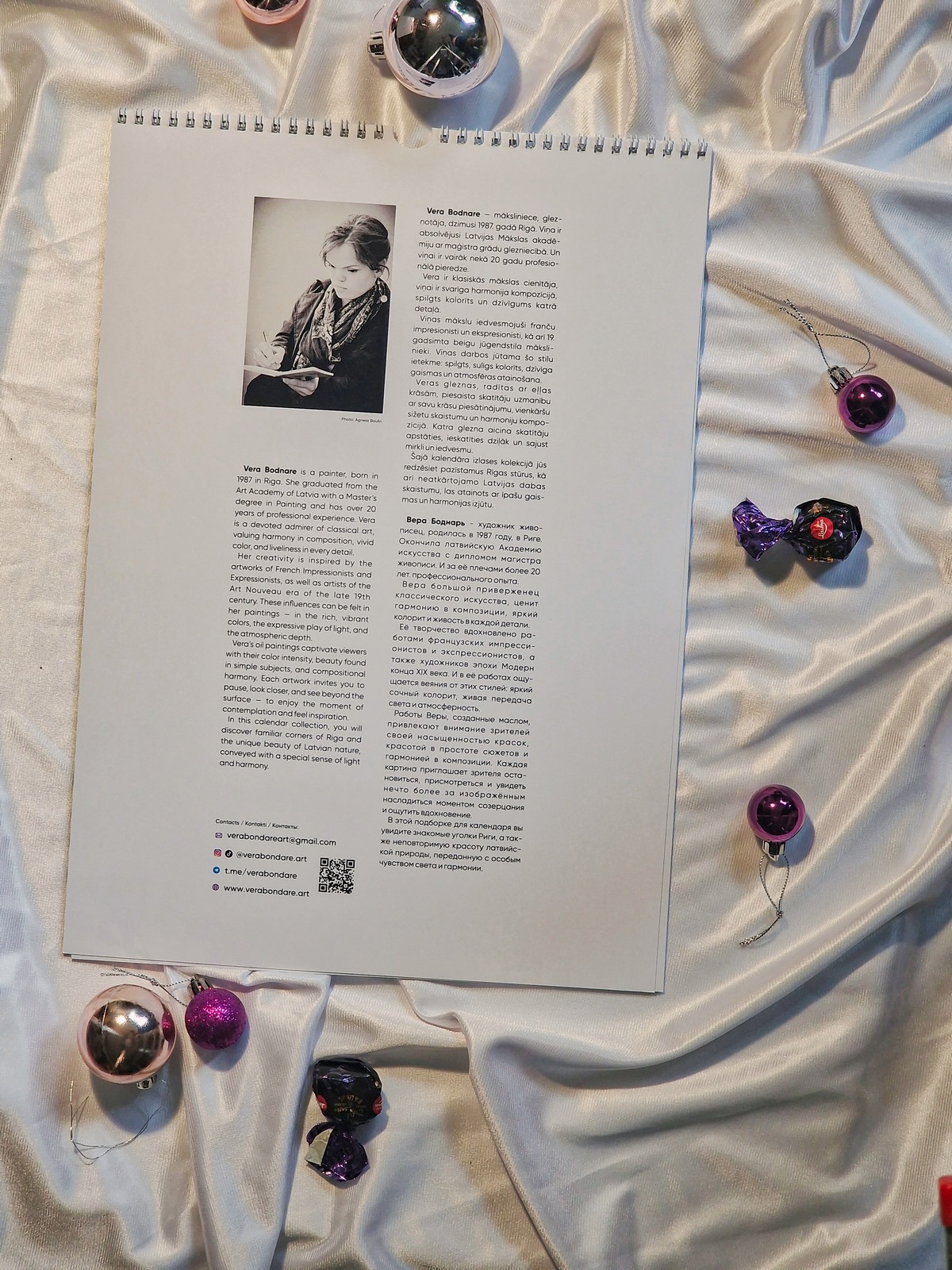 2026 Fine Art Wall Calendar by Vera Bondare VBM251028 M251028 a13 2026 Fine Art Wall Calendar by Vera Bondare - Image 14