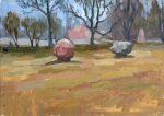 The works of Indulis Rank in the park, Marupe, Riga
