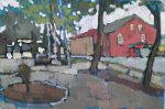 Etude at the bus station, Rezekne
