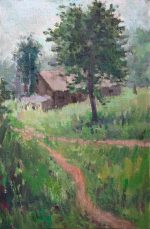 Sheds in grayish colors, Rezekne