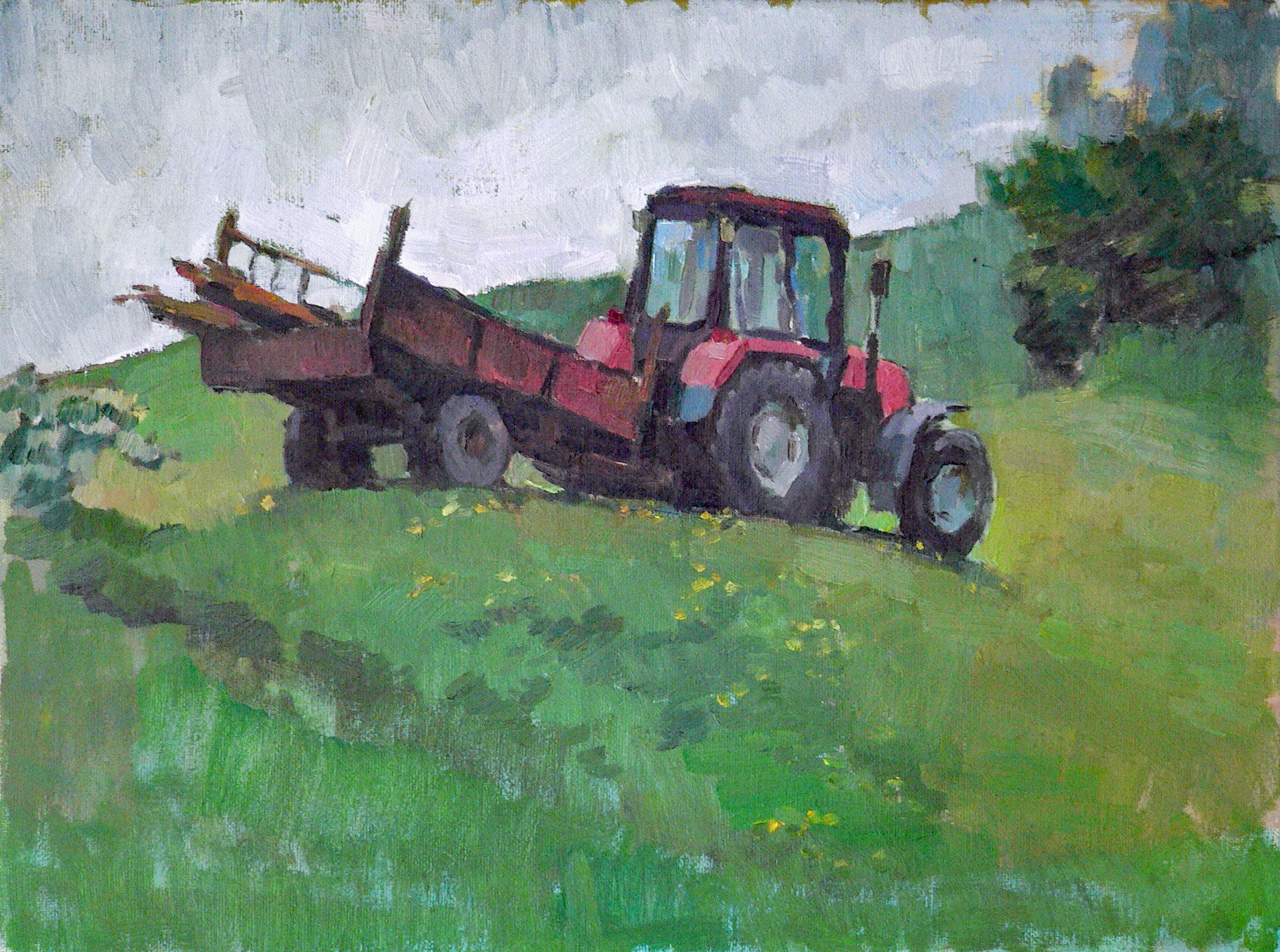 Tractor, Rekju hill VBP160517 P160517 Tractor, Rekju hill