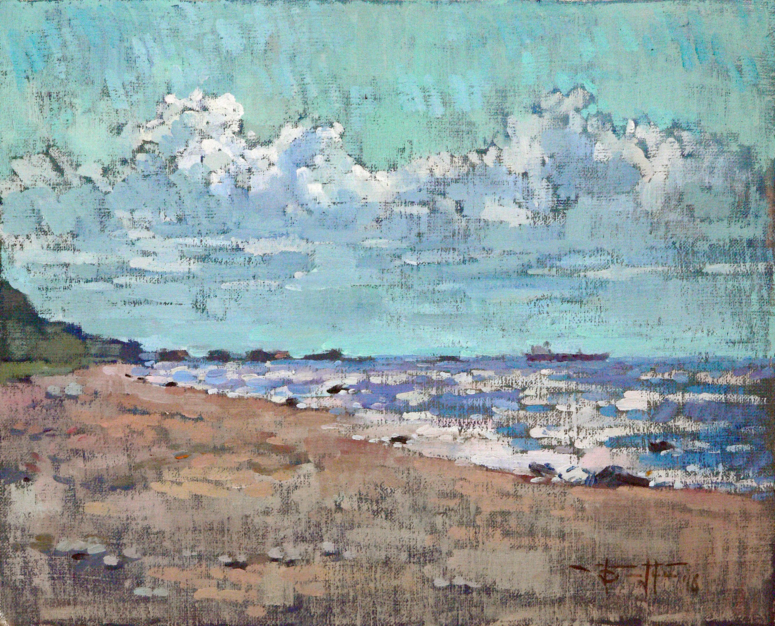 Sea and beach, Saulkrasti VBP160706 P160706 Sea and beach, Saulkrasti