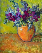 Bouquet of flowers of lion's pharynx
