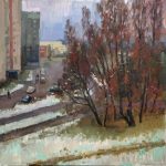 First snow in October