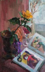 Still life with a rose