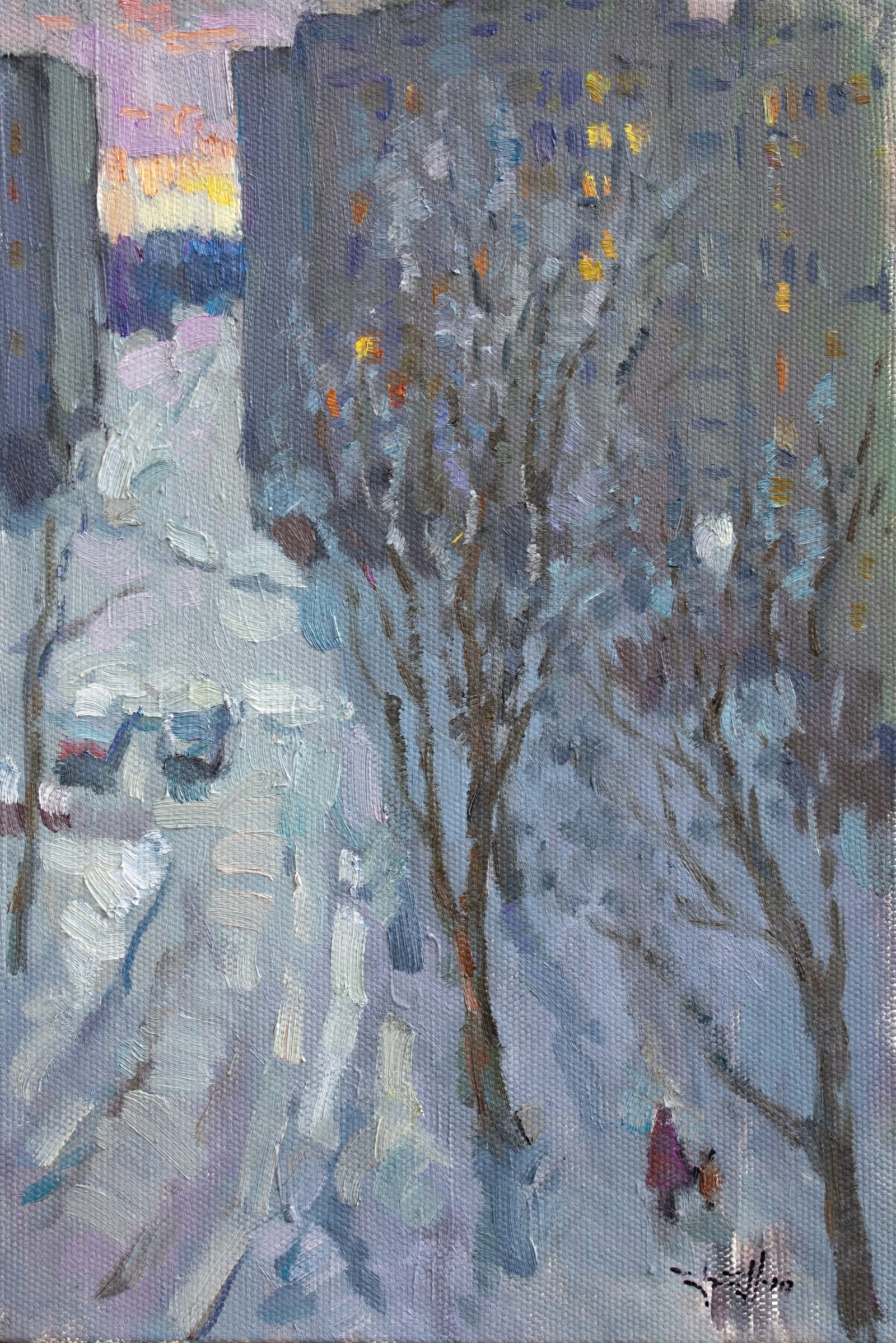 Snowy winter