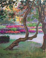Evening in the park, Riga