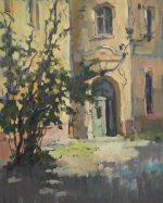 A sunny courtyard, Riga