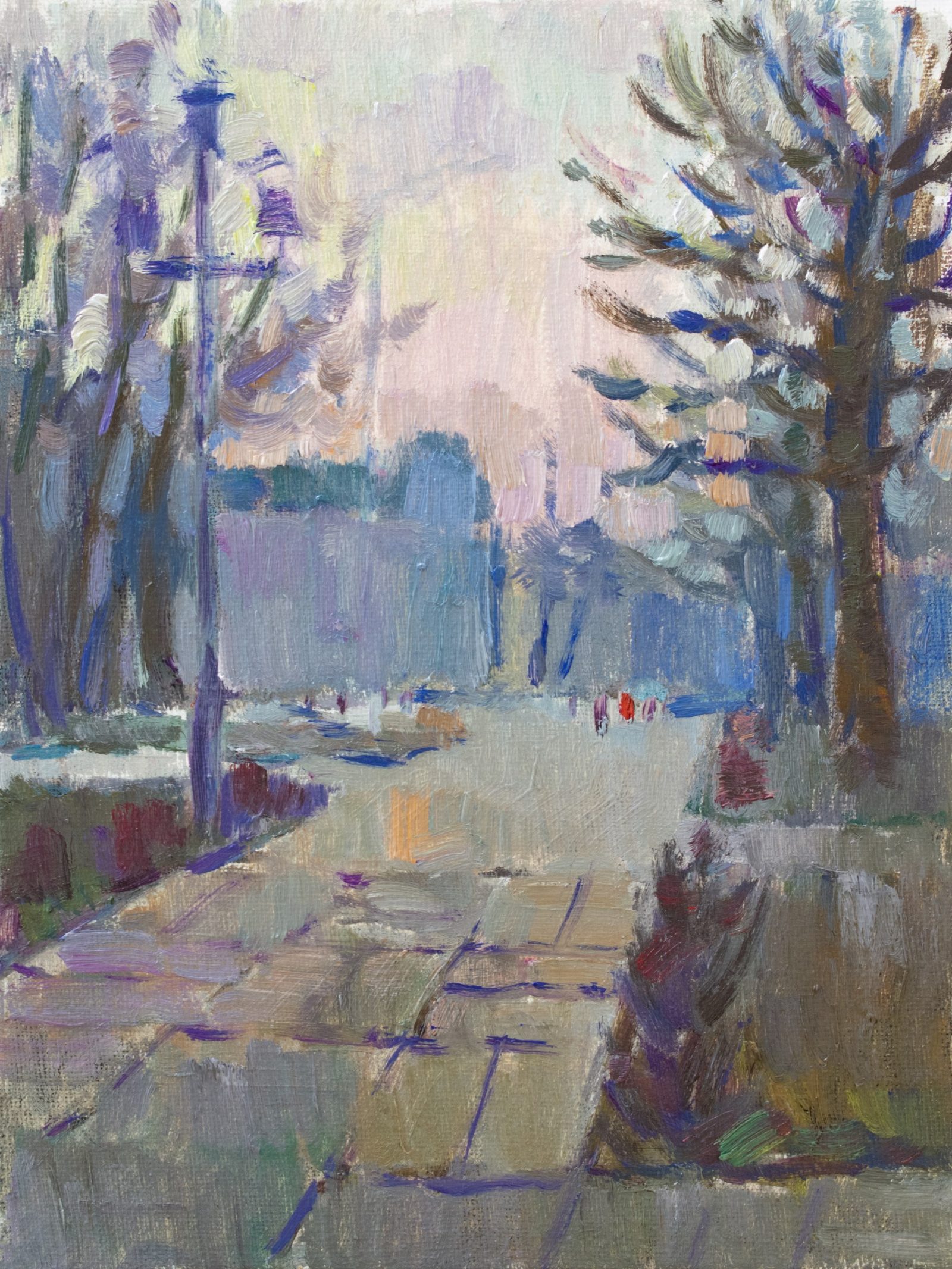 The road to the national museum
