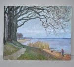 April has come, on the Daugava River, Riga