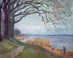April has come, on the Daugava River, Riga