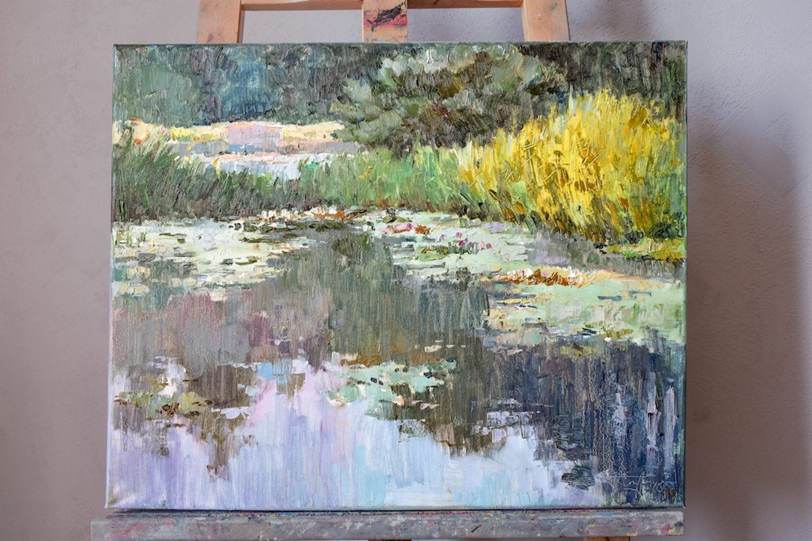 Pond in the Botanical Garden, Riga - Image 16