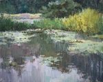 Pond in the Botanical Garden, Riga