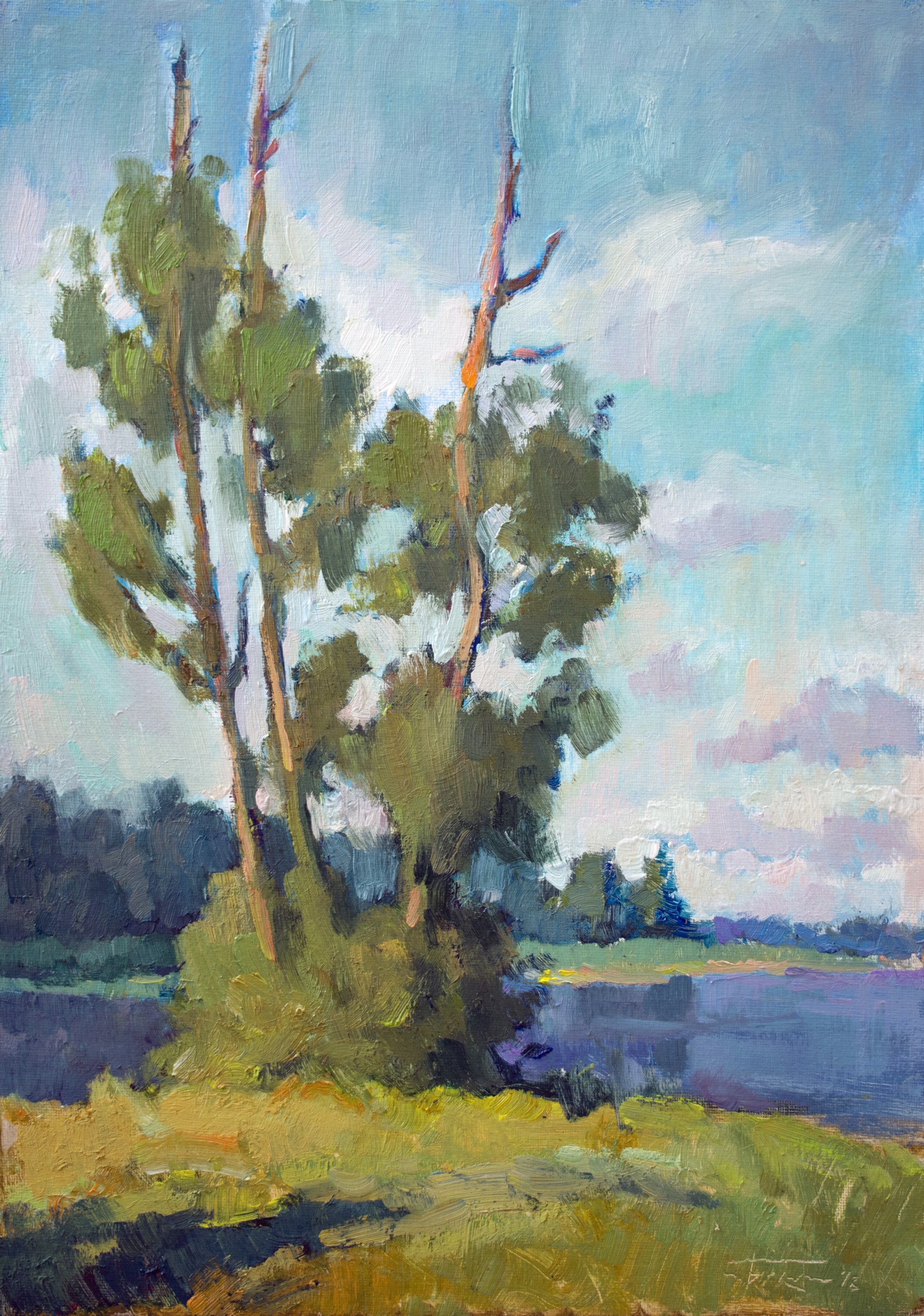 Landscape with trees VBP180701 P180701 Landscape with trees