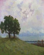 View over the river Daugava, Riga