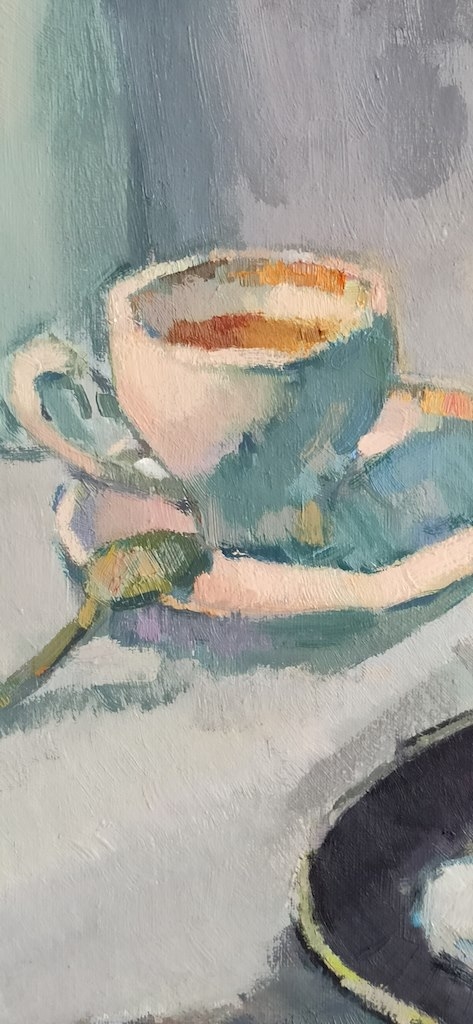 Still life with blue teapot VBP190301 P190301 3 Still life with blue teapot - Image 4
