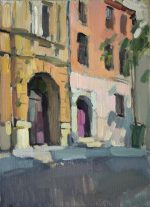Riga, Old Town, st. Biscapa