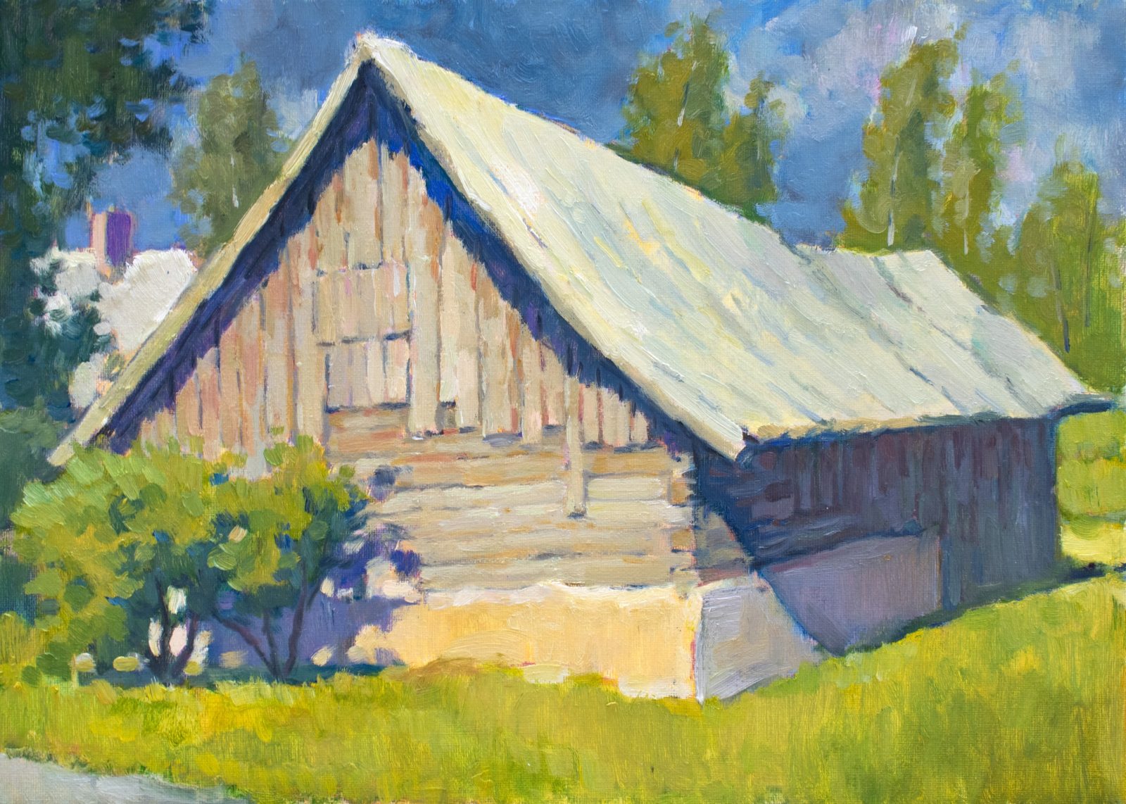 Kolka. Shed