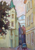 The old city of Riga. Livs Square.