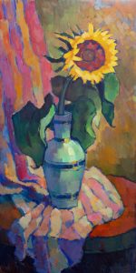 Still life with sunflower