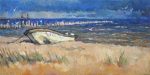Boat and sea, Kolka