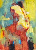 Nude. Copy from Iryna Yermolova's painting.2