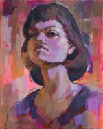 Self Portrait. In maneer of Iryna Yermolova's painting.2