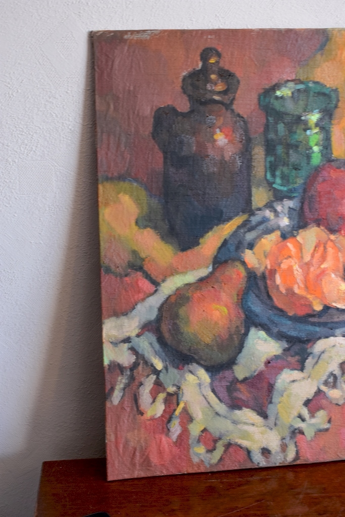 Still life with pomegranate and orange VBP220201 P220201 2 Still life with pomegranate and orange - Image 3