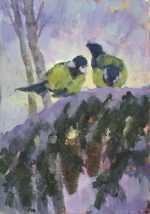 Birds on a branch