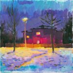 Winter twilight