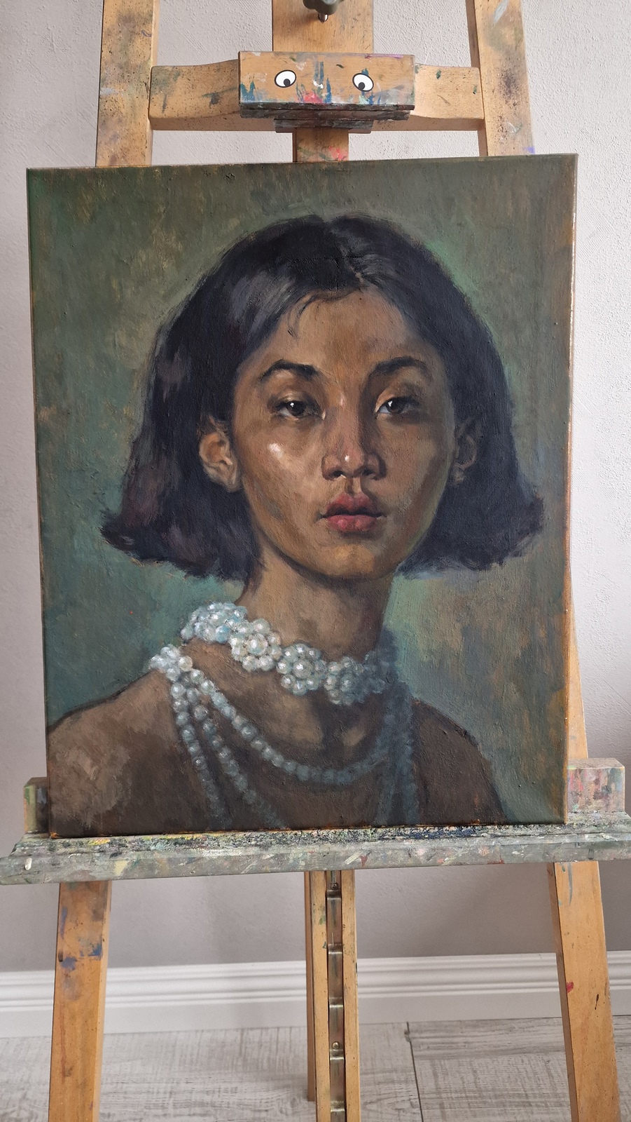 Chinese woman in pearls VBP240302 P240302 1 Chinese woman in pearls - Image 2
