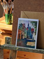 Set of Art Postcards - Old Town Riga